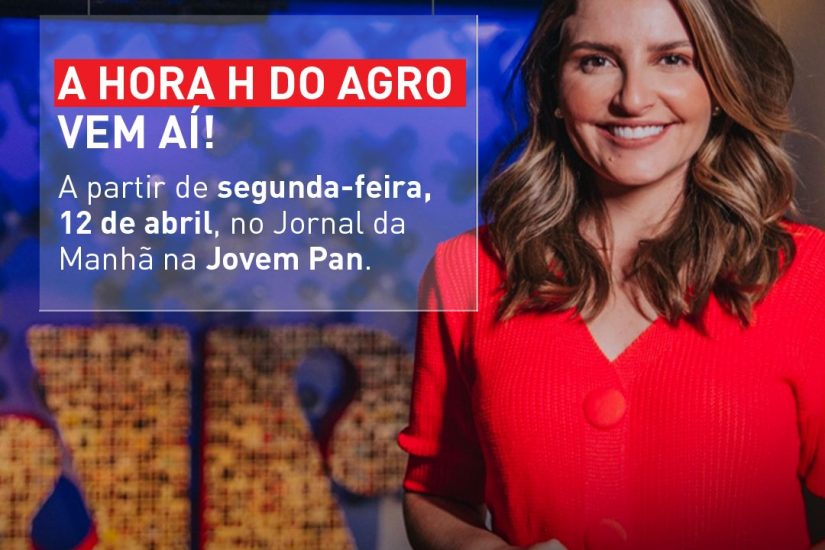 IHARA em parceria com a Jovem Pan lança coluna nacional do agro como parte de ampla iniciativa de comunicação