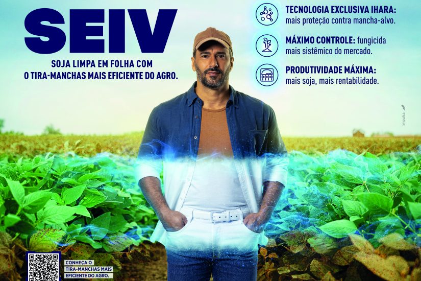 Alta eficácia no campo: IHARA lança fungicida sistêmico que proporciona maior controle da mancha-alvo e aumenta o rendimento da lavoura de soja