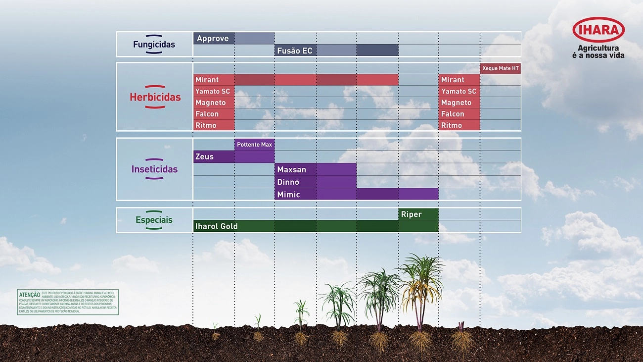 Herbicida Ritmo exclusivo para cana-de-açúcar!