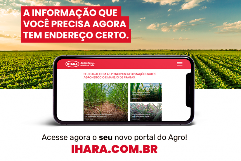 IHARA lança portal que será referência de conhecimento para o agricultor